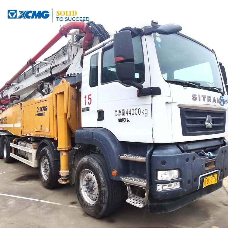XCMG Official Used 58m Hydraulic Concrete Boom Pump Truck HB58V Concrete Pump Price